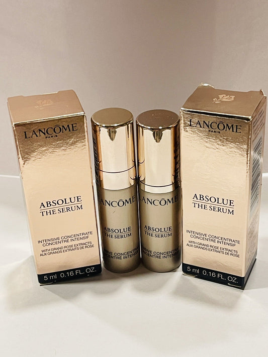 2pc Lancome Absolue The Serum Intensive Concentrate 0.16oz/5ml New In Box