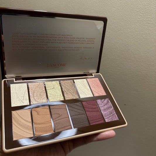 2025 Lancome Idole Cafe Crush Eye Makeup Platte Eyeshadow Full Size Ori. $75